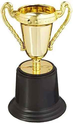 5" Gold Plastic Trophy Party Expo  