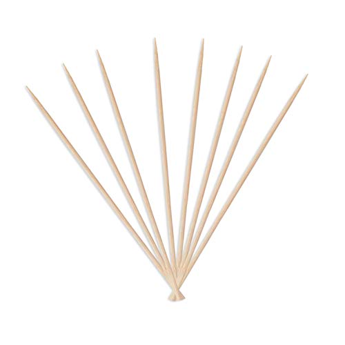 6" Bamboo Skewers (100ct) - SKU:N610073 - UPC:098382304854 - Party Expo