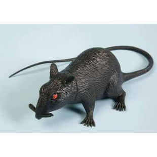 6" Rat with Sound - SKU:64413 - UPC:721773644139 - Party Expo