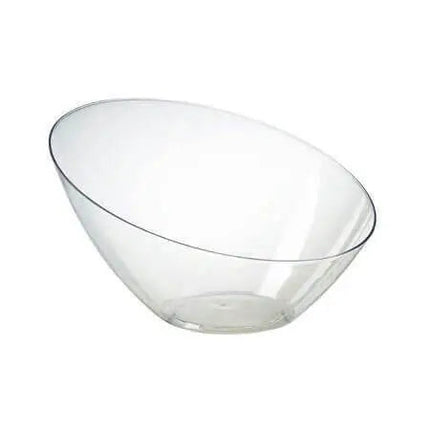 60oz Angle Bowl - Clear - Party Expo