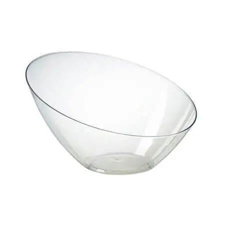 60oz Angle Bowl - Clear - Party Expo