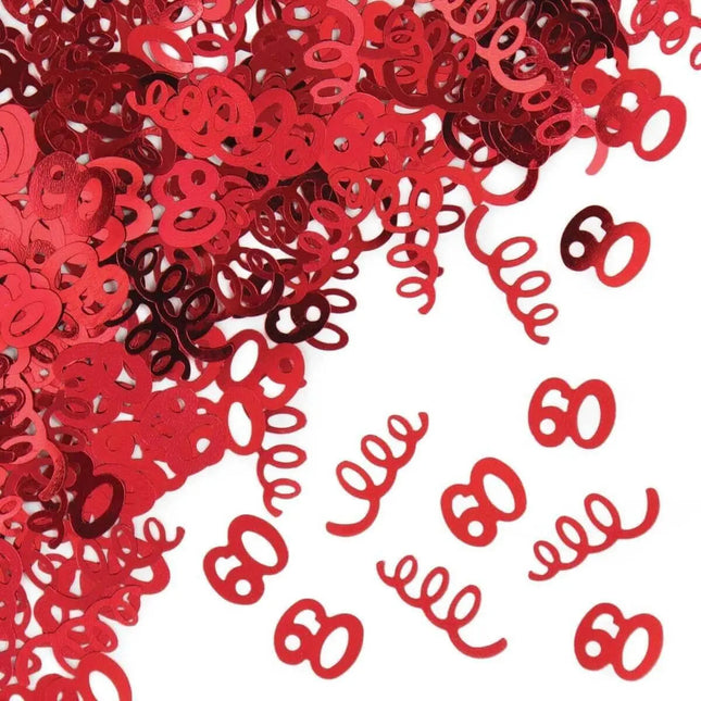 60th Birthday Confetti (1ct) - Party Expo