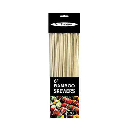 6" Bamboo Skewers (100ct) Party Expo  
