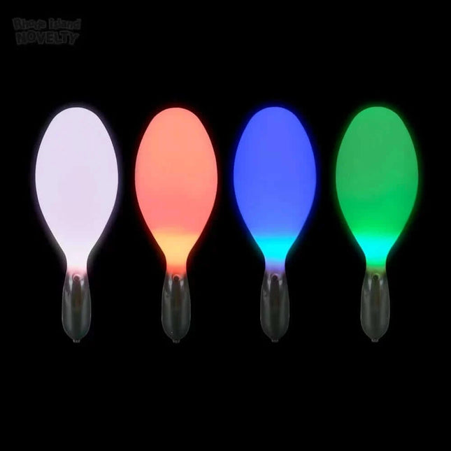 7" Light-Up Colour Changing Maracas ( 1 count ) - SKU:MA-LEDCO - UPC:097138698100 - Party Expo