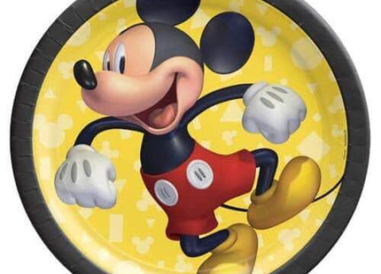 Mickey Mouse - 7" Forever Plates (8ct) - SKU:542480 - UPC:192937105030 - Party Expo