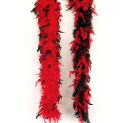 72" Red And Black Boa Party Expo  
