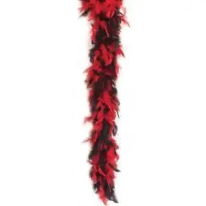 72" Red And Black Boa Party Expo  
