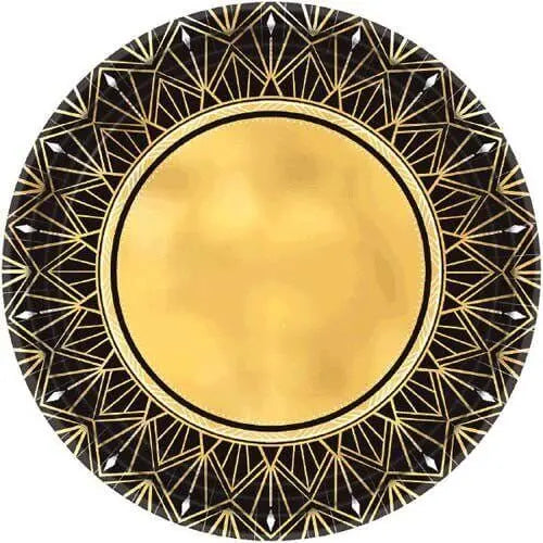 7" Glitz & Glam Hollywood Small Paper Plates (8ct) Party Expo  