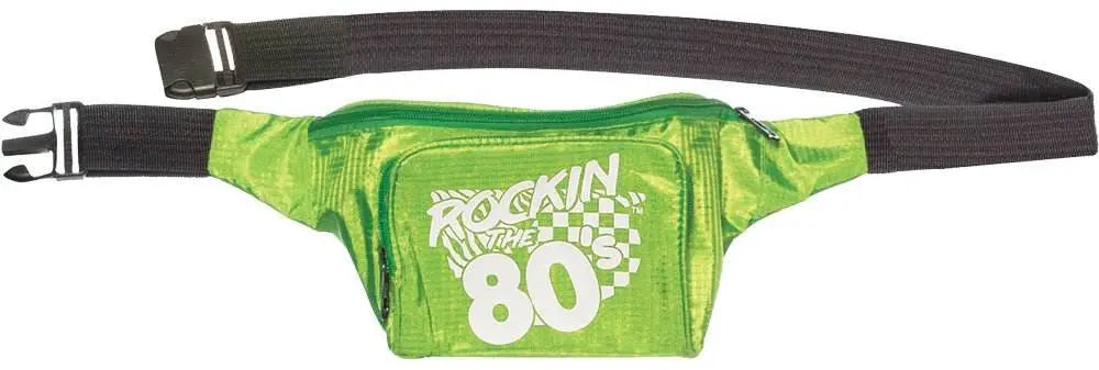 80's Fanny Pack - Green - Party Expo