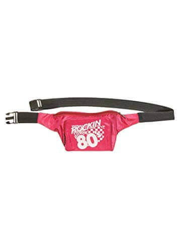 80's Fanny Pack - Pink - SKU:30244 - UPC:843248148215 - Party Expo