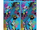 80's Party Backdrop (3 pieces) - SKU:F77461 - UPC:721773774614 - Party Expo
