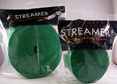 81' Crepe Streamer - Holiday Green - SKU:7577 - UPC:708450508571 - Party Expo