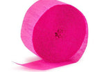 81' Crepe Streamer - Hot Pink - SKU:7563 - UPC:708450508205 - Party Expo