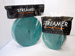 81' Crepe Streamer - Teal - SKU:7569 - UPC:708450508410 - Party Expo