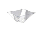 81 oz. Twisted Square Bowl - Clear - SKU:N681221 - UPC:098382116822 - Party Expo