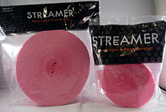 81' Crepe Streamer - Pink Party Expo  