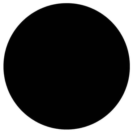 84in. Round Plastic Tablecover - Black - Party Expo