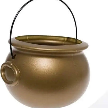 8" Cauldron Container - Gold Party Expo  