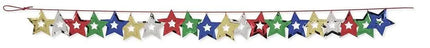 9ft Confetti Garland Stars - Multicolor - Party Expo