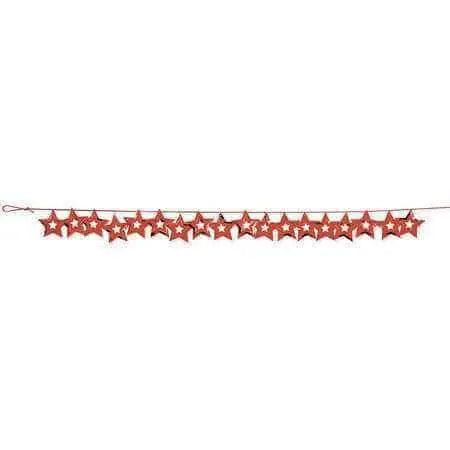 9ft Confetti Garland Stars - Red - Party Expo