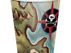 9oz Pirates Map Cups (8ct) - SKU:375969 - UPC:039938217563 - Party Expo