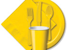 9oz School Bus Yellow Cups - SKU:561021B - UPC:039938171469 - Party Expo