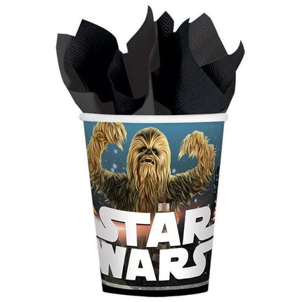9oz Star Wars Classic Cups (8ct) - SKU:581753 - UPC:013051726737 - Party Expo