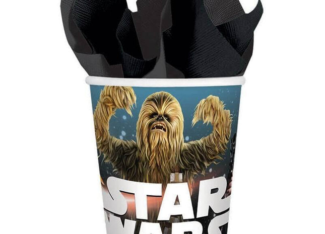 9oz Star Wars Classic Cups (8ct) - SKU:581753 - UPC:013051726737 - Party Expo