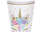 Unicorn Baby - 9oz Cups (8ct) - SKU:343968 - UPC:039938681296 - Party Expo