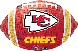 Anagram - 18" Kansas City Chiefs Helmet Mylar Balloon - #13 Party Expo  
