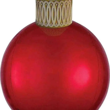 Anagram - 20" Christmas Red Ball Ornament Orbz Balloon Party Expo  