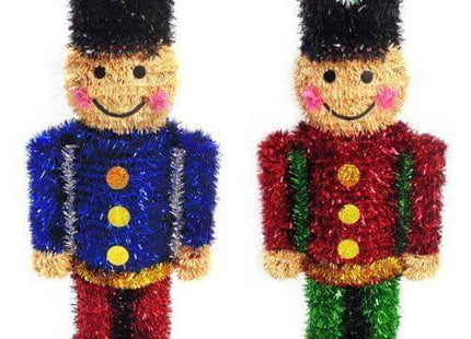 14" 3D Christmas Toy Soldier (1ct) - SKU:3D-SOLD-1 - UPC:032887143006 - Party Expo