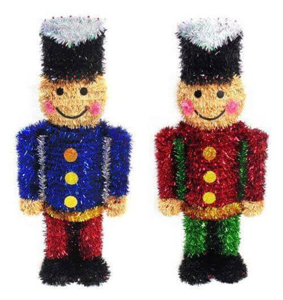 14" 3D Christmas Toy Soldier (1ct) - SKU:3D-SOLD-1 - UPC:032887143006 - Party Expo