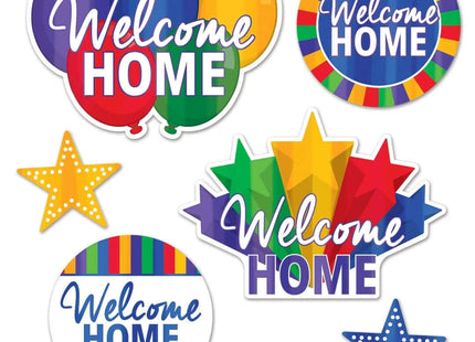 Welcome Home Foil Cutouts - SKU:53849 - UPC:034689088066 - Party Expo