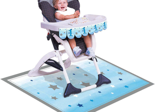 One Little Star Boy - High Chair Kit - SKU:322236 - UPC:039938389611 - Party Expo