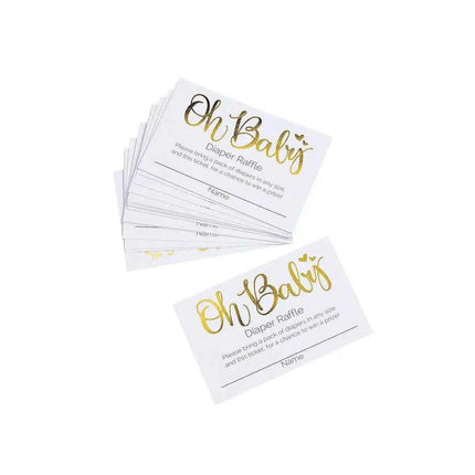 Baby Diaper Raffle Game Party Expo  