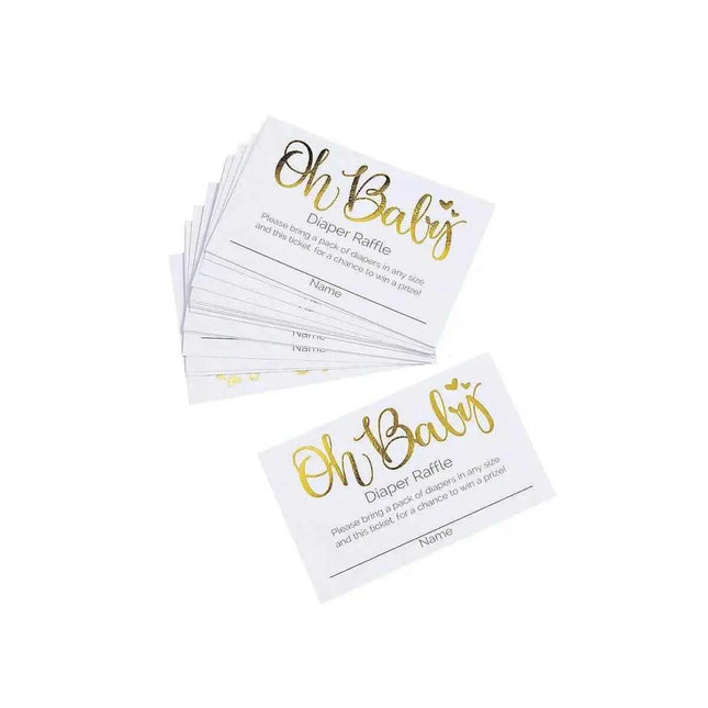 Baby Diaper Raffle Game Party Expo  