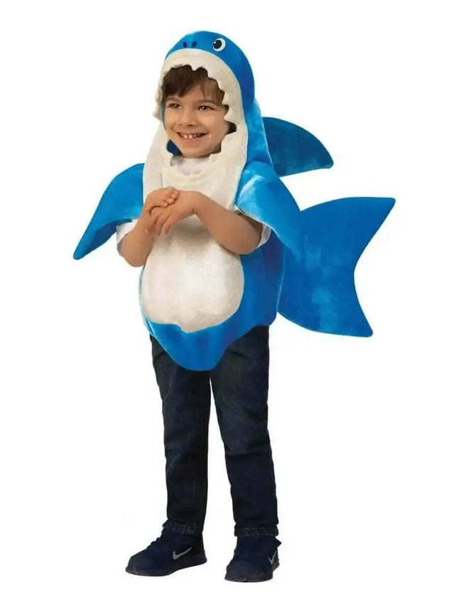 Baby Shark - Kids Daddy Shark Costume with Sound Box (6-12 Months) Party Expo  