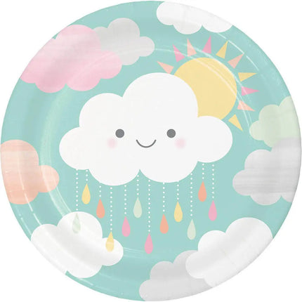 Baby Shower - 9" Sunshine Paper Plates (8ct) Party Expo  
