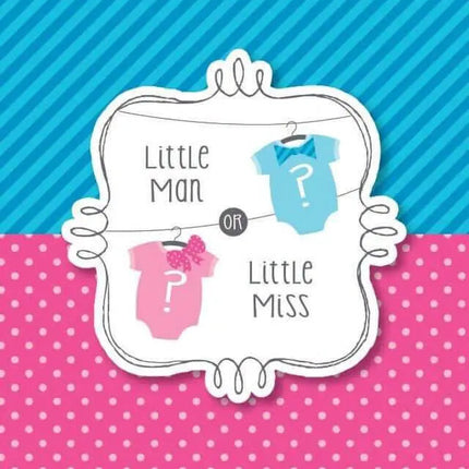 Baby Shower - 'Bow Or Bowtie?' Invitations - Party Expo