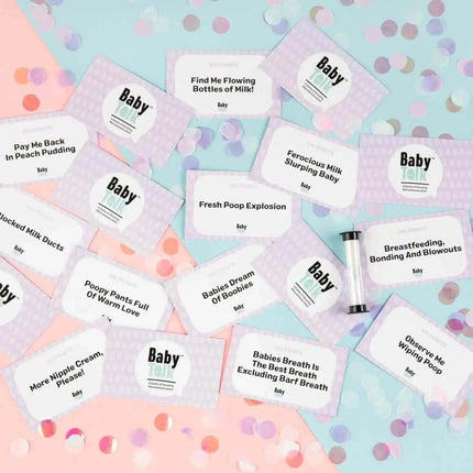 Baby Talk - The Baby Shower Pacifier Mouthpiece Game (1ct) - Party Expo