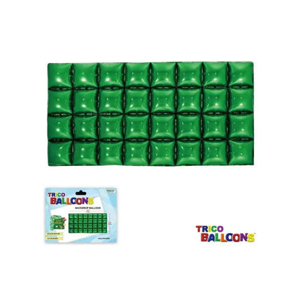 Backdrop Foil Balloons 44" X 22" - 1pc Green Party Expo  