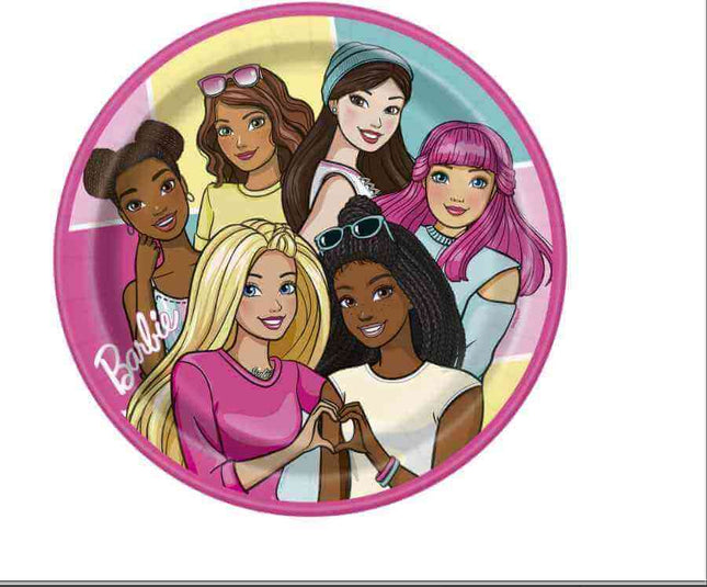 Barbie - 9" Dinner Plates (8ct) Party Expo  
