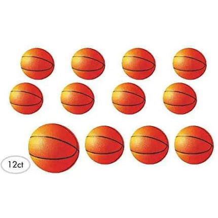 Basketball Cutout Value Pack Party Decorations - Party Expo