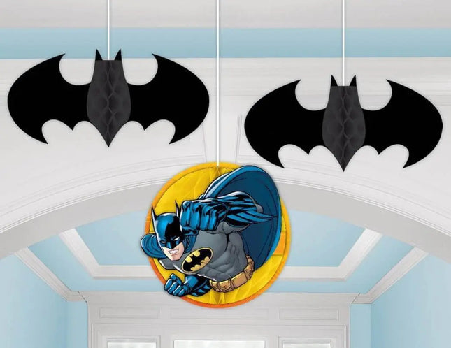 Batman Honeycomb Decoration - Party Expo