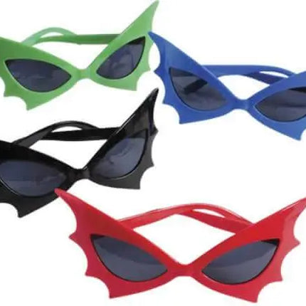 Batwing Superhero Glasses (1 count) - Party Expo
