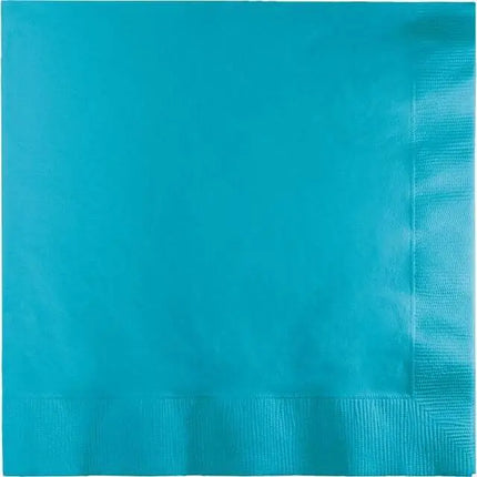 Bermuda Blue Beverage Napkins (16ct) - Party Expo
