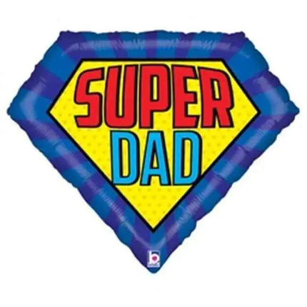 Betallic - 30" Super Dad Mylar Balloon Party Expo  
