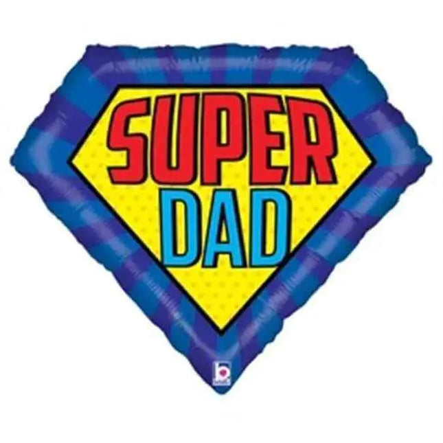 Betallic - 30" Super Dad Mylar Balloon Party Expo  