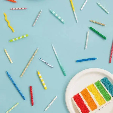 Birthday Candles in Holders (20ct) - Party Expo